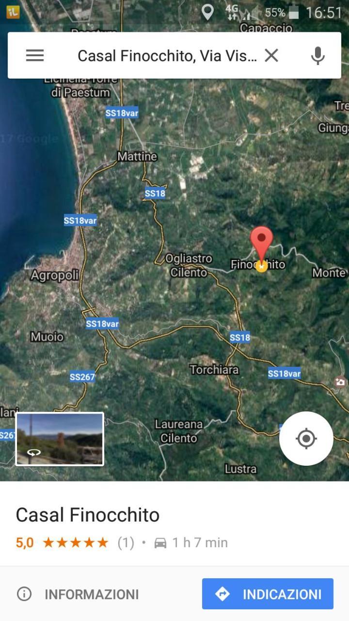 Willa Casal Finocchito Ogliastro Cilento Zewnętrze zdjęcie